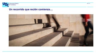 Un recorrido que recién comienza....
 