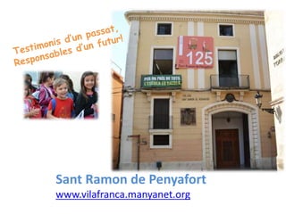 Sant Ramon de Penyafort
www.vilafranca.manyanet.org
 