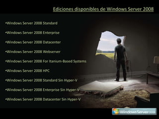 Consola del administrador del servidor.