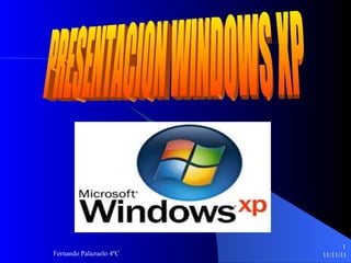 PRESENTACION WINDOWS XP 