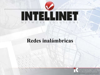 Redes inalámbricas 