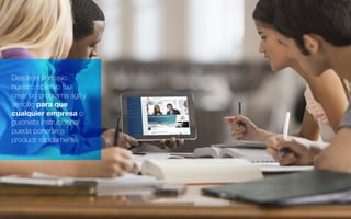 Desde el principio
nuestro objetivo fue
crear un programa ágil y
sencillo para que
cualquier empresa o
guionista instruccional
pueda ponerse a
producir rápidamente.
 