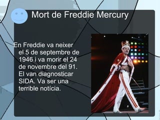 Premis de Queen El grup ha guanyat molts premis musicals, com el disc d'or “Hot Space” donat a Freddie Mercury, el platí de Jazz, donat a Roger, el “Gold Long Play” donat a Freddie Mercury 