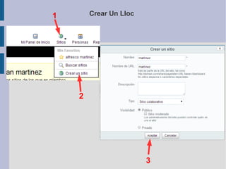 Crear Un Lloc11
2
3
 
