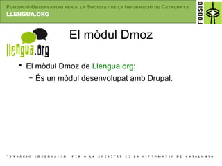 El mòdul Dmoz ,[object Object],[object Object]