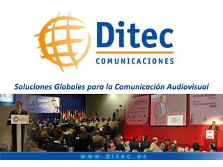 Soluciones Globales para la Comunicación Audiovisual 