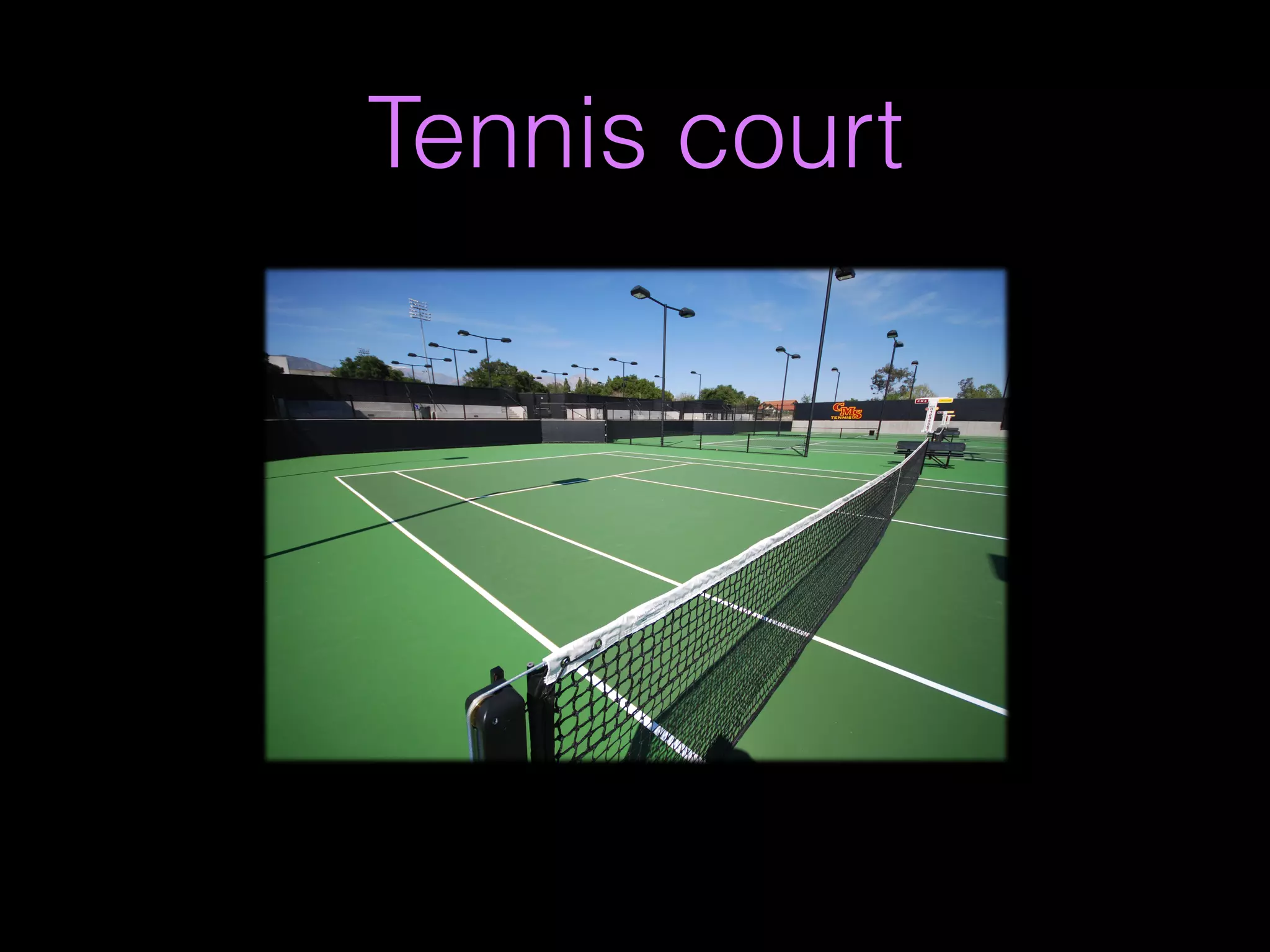 Tennis court