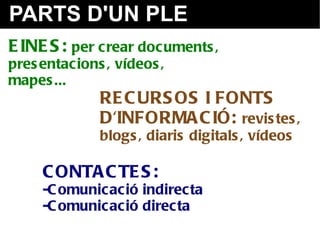 Guardem   la informació 