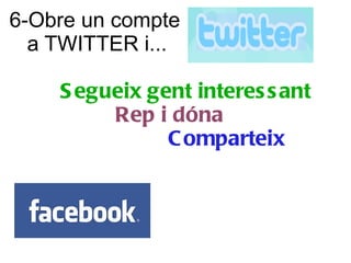 [utilitza paper, facebook o lino] 