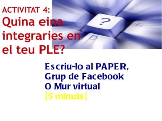 CONSTRUEIX EL TEU PLE 