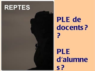 Necessites  un lector  de RSS En la teva vida Exemple: http://www.educacontic.es/ 