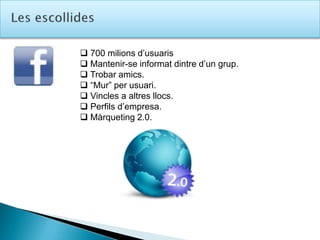 Dadesd’úsd’Internet a Espanya  El 62,6 % de les llarsdisposad’accés a Internet.