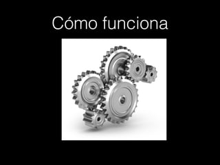 Cómo funciona
 