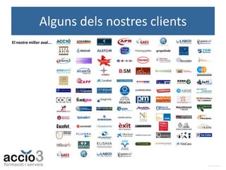 Alguns dels nostres clients
El nostre millor aval...

Ed. 31.des.2013

 