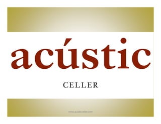 www.acusticceller.com
 