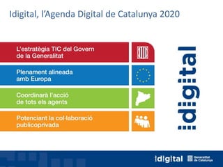 Idigital, l’Agenda Digital de Catalunya 2020
 