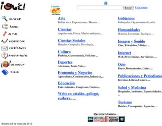 dimarts 23 de març de 2010
 