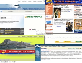 dimarts 23 de març de 2010
 