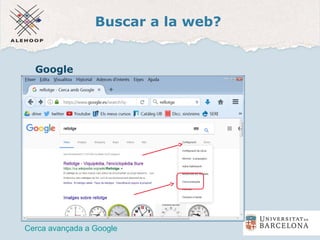 Buscar a la web?
Google
Cerca avançada a Google
Cerca avançada
 