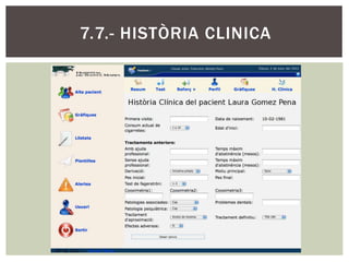 7.7.- HISTÒRIA CLINICA
 