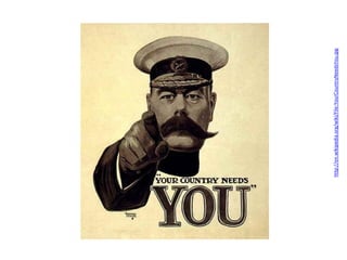 http://en.wikipedia.org/wiki/File:YourCountryNeedsYou.jpg 
 