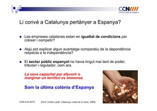 Presentació CNN Dèficit Fiscal Català 06/03/2010