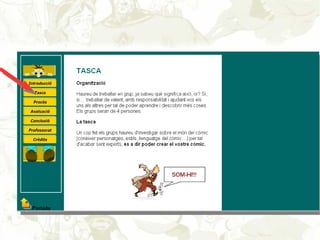 Presentacio Webquest comic en el Saló del còmic