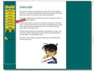 Presentacio Webquest comic en el Saló del còmic