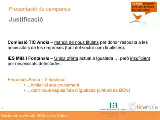 MitjansFlyers pels instituts, ajuntaments, …