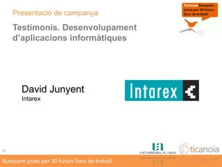 Fer les pràctiques concertades en l’empresa assignada