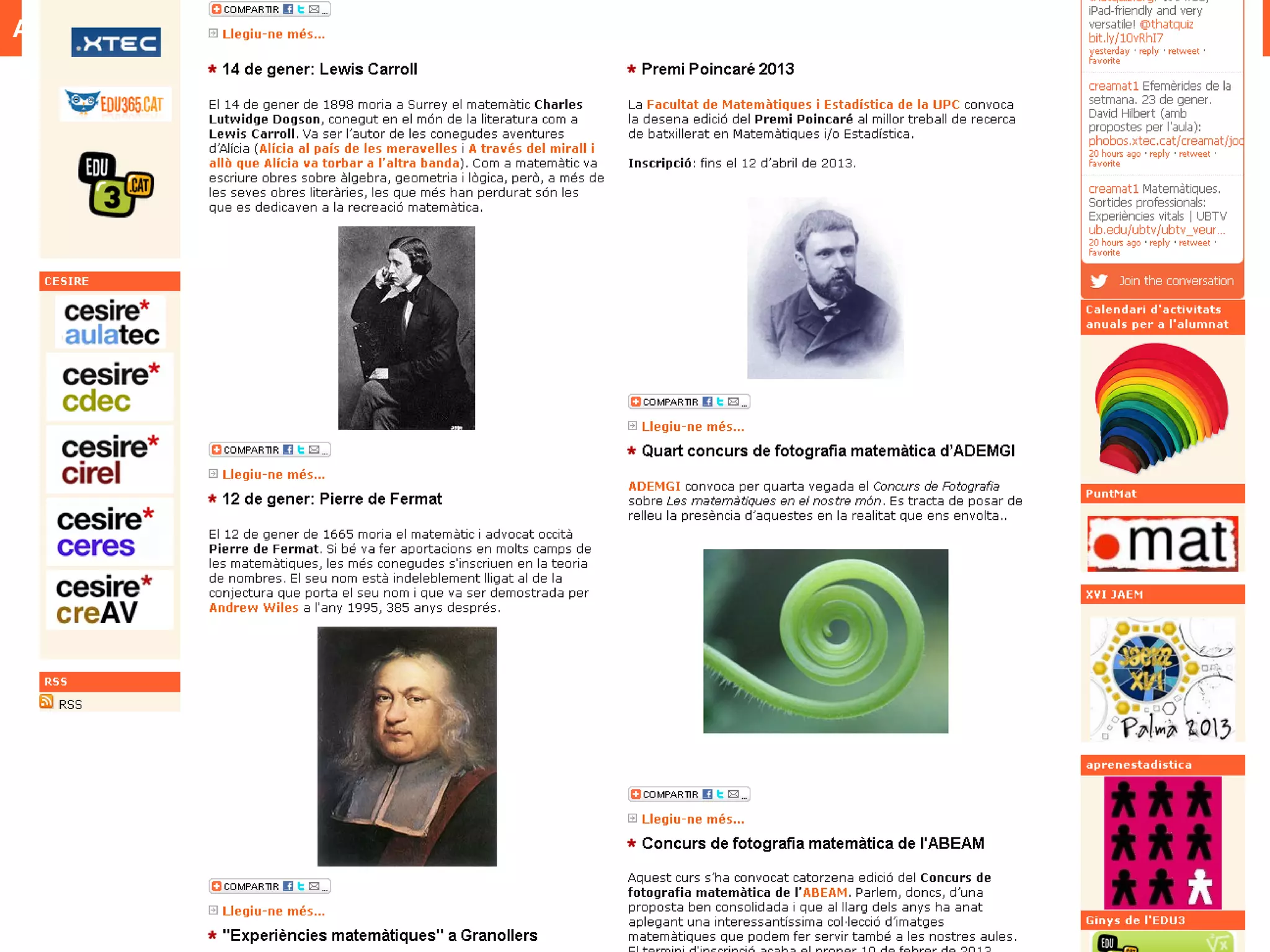 Aprenem i ensenyem matemàtiques
 