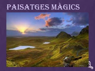 PAISATGES MÀGICS
 