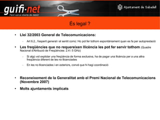 necessitem: un ordinador un router amb antena externa un fil de xarxa entre el router i l'ordinador com és el node de casa ? 
