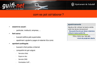 algunes instal·lacions 