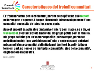 Calendari 2a jornada Demarcació territorial de Lleida i Alt Urgell:19-05-10  Seu dels Serveis Territorials de Governació a Lleida Demarcació territorial de Tarragona i T. de l’Ebre: 20-05-10  Casal Cívic de Camp Clar . Demarcació territorial de Catalunya Central : 21-05-10  Centre Cultural “el Casino” de Manresa Demarcació territorial de Girona: 25-05-10  Hotel d’Entitats Les  Bernardes  de Salt Demarcació territorial de Barcelona: 26-05-10  Casa del Mar Barcelona ciutat: 27-05-10  Casa del Mar CLOENDA DE LES JORNADES DE FORMACIÓ: 8 de juliol ( provisional) 