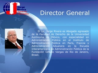 Somos una organización con 21 años de experiencia y liderazgo en todas las áreas de comercio exterior; trabajamos en equipo los departamentos de Tráfico, Operaciones, Administración, Sistema y Calidad, así como el área jurídica enfocada a resolver  las necesidades de nuestros clientes de manera global, flexible y personalizada.     Buscamos ofrecer a nuestros clientes seguridad y eficiencia en todas sus operaciones, manteniéndoles informado en todo momento. Hemos consolidado alianzas estratégicas con empresas lideres en logística y comercio exterior, que garantizan la excelencia en las operaciones de nuestros clientes