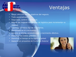 VentajasMayor atención en los objetivos del negocio.