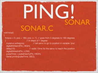 Open Hardware: Arduino #barcampmexico