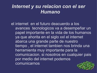 Una red de comunicaciones es un conjunto de medios técnicos que permiten la comunicación a distancia entre equipos autónomos (no jerárquica -master/slave-). Normalmente se trata de transmitir datos, audio y vídeo por ondas electromagnéticas a través de diversos medios (aire, vacío, cable de cobre, fibra óptica, etc.) 