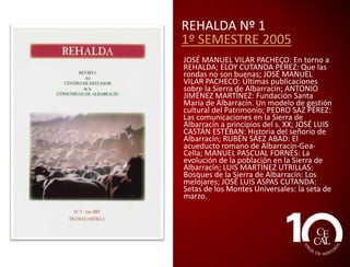 EL SILENCIO DEL
SABINAR
SAZ PÉREZ, Pedro,
Colección Literatura, 1
CECAL 2013

 