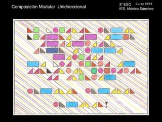 3º ESO IES. Mónico SánchezCurso 09/10Composición Modular  Unidireccional