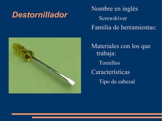 Madera Características: Longitud de la guía 