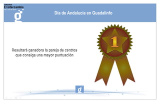 Resultará ganadora la pareja de centros que consiga una mayor puntuación Día de Andalucía en Guadalinfo 