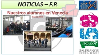 NOTICIAS – F.P.Beca Caja MadridEnhorabuena a: Lidia Alexandra Martínez RodríguezDel ciclo: Integración Social 
