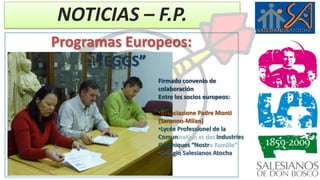 NOTICIAS – F.P.Nuestros alumnos en Venecia(Marzo 2010)