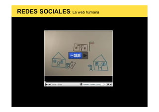 REDES SOCIALES: La web humana
 