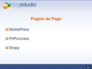 Pugins de PagoMarketPressPHPurchaseShopp24