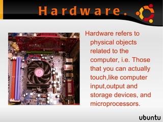 Computers can do calculations,store and and find information and communicate with other computers. 