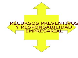 RECURSOS PREVENTIVOS Y RESPONSABILIDAD EMPRESARIAL 