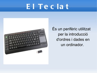 Els periferics mes coneguts són: 